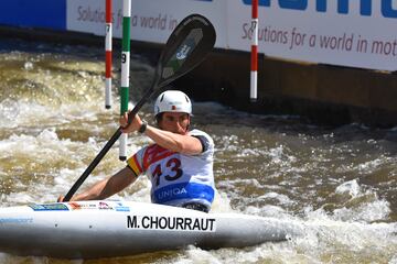 Maialen Chourraut, en la reciente Copa del Mundo de Praga.