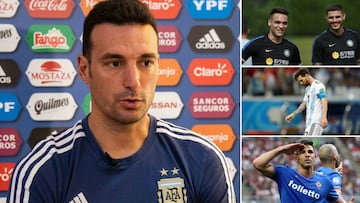 Scaloni, encargado de la renovación en la Albiceleste