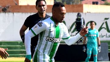 Jarlan Barrera durante un partido con Nacional.