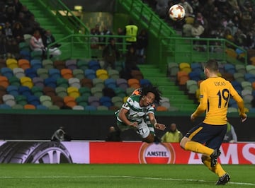 Gelson Martins y Lucas Hernández.