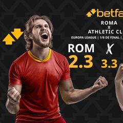 AS Roma vs. Athletic Club de Bilbao: horario, dónde ver, pronósticos y cuadro