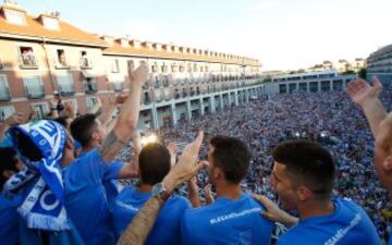 La fiesta del Leganés de Primera continúa