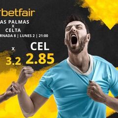 UD Las Palmas vs. RC Celta de Vigo: horario, TV, estadísticas, clasificación y pronósticos
