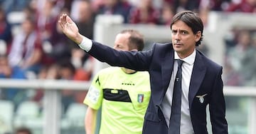 Lazio head coach Simone Inzaghi.