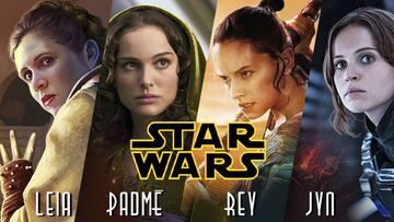 Las aguerridas protagonistas del universo Star Wars