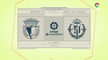 Resumen y goles del Burgos vs Valladolid de LaLiga SmartBank
