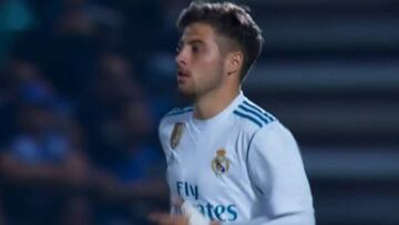Franchu debut¨® con el Madrid: "Lo so?¨¦ desde peque?o"