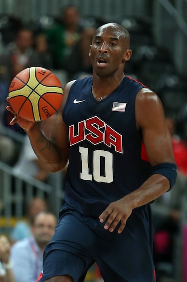 2012. Camiseta con el dorsal 10 Team USA para partidos de casa en los JJOO de 2012.