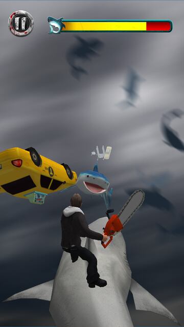 Captura de pantalla - Sharknado: The Video Game (IPD)