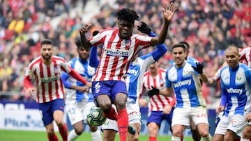 El Leganés, pendiente de la posible salida de Thomas