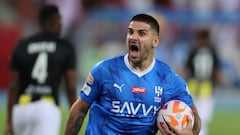 Mitrovic threatens Cristiano Ronaldo