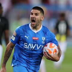 Mitrovic, a la caza de Cristiano Ronaldo liderando a Al Hilal sin Neymar