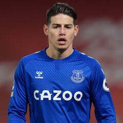 James explica su ausencia en los partidos del Everton