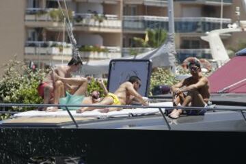 Cristiano Ronaldo disfruta de sus vacaciones en Ibiza