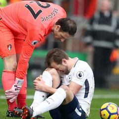 Kane injury leaves Tottenham boss Pochettino "concerned"