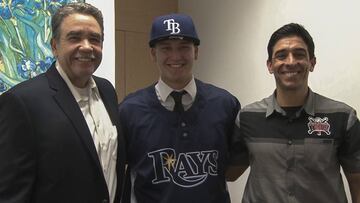 José Cerda, de Toros de Tijuana a Tampa Bay Rays