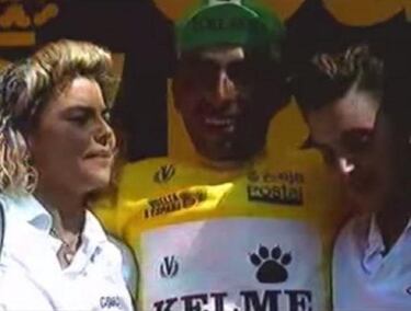 Líder de la Vuelta a España en 1989 por 9 etapas.