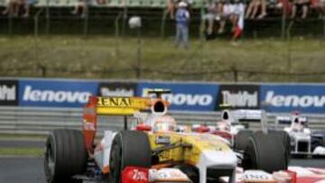 <b>SE BAJA DEL MONOPLAZA. </b>Nelsinho Piquet disputó su última carrera con Renault en Hungaroring.