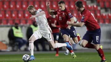 De Bruyne contra República Checa.