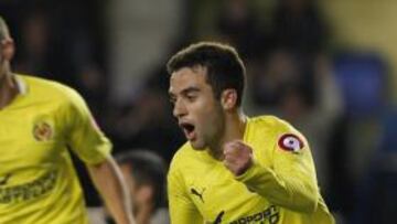 <b>SALVADOR. </b>Giuseppe Rossi fue quien, con su gol, salvó el último punto cosechado por los amarillos en el derbi ante el Valencia del pasado sábado en El Madrigal.