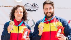 Sonia Franquet y Pablo Carrera, quintos en los Mundiales de tiro