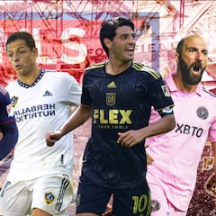 Chicharito e Higuaín entre los jugadores mejores pagados de la MLS