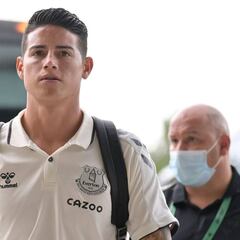 Posible salida de James, una ayuda a las finanzas de Everton