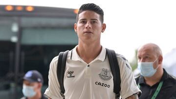 Everton ve en la posible salida de James una ayuda a las finanzas.