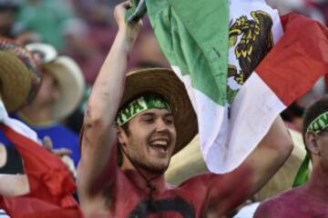 Afición mexicana puso el ambiente en el Levi's Stadium