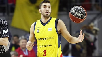 14/01/18 BALONCESTO PARTIDO ACB ENDESA 
 MOVISTAR ESTUDIANTES - MORABANC ANDORRA   
 JAIME FERNANDEZ