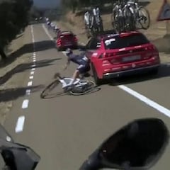 El pundonor de Jay Vine, el ciclista virtual en Villuercas