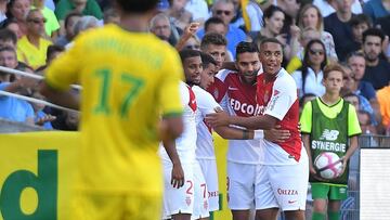 Falcao García celebra el gol