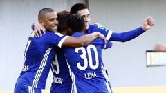 F&Atilde;&ordm;tbol, Nublense vs Universidad de Chile.
 Copa Chile 2017.
 El jugador de Universidad de Chile JFrancisco Arancibia, celebra su gol contra Nublense, durante el partido por copa Chile en el estadio Nelson Oyarzun.
 Chillan, Chile.
 16/07/2016