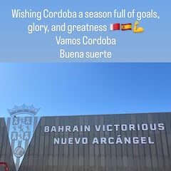 “Goles, gloria y grandeza”: un deseo desde Baréin