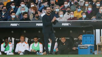 Bordalás mira a la permanencia: "Es nuestra realidad, podemos verla o seguir viviendo del pasado"