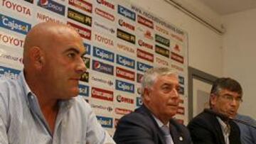 <b>DOS TEMPORADAS. </b>Ríos celebrará hoy ante el Alcorcón su renovación con el Decano tras sellar su firma en su nuevo contrato.