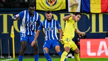 Luis Rioja en Villarreal.