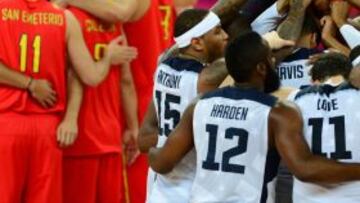 España y Estados Unidos, gran espectáculo.