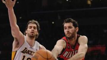 Los Lakers sumaron en Portland su cuarta derrota consecutiva: 93-86.