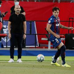 Paco López: "En la primera parte han sido superiores"