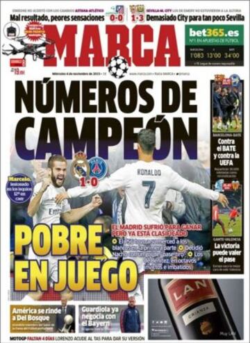 Portadas de la prensa mundial
