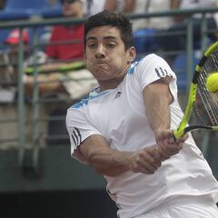 Garín logra avanzar en dobles y enfrentará a Barrios en cuartos