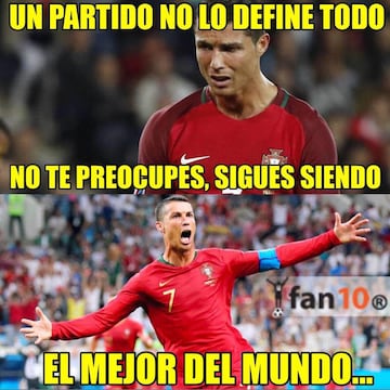 Los memes del empate entre Portugal e Irán