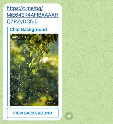 Telegram estrena sus nuevos fondos de pantalla