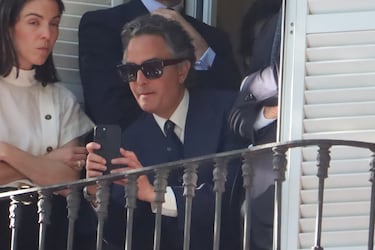 Josie en las procesiones del Miércoles Santo.