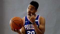 Fultz, con los Sixers.