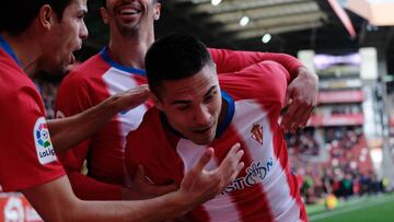 20/01/19 PARTIDO DE SEGUNDA DIVISION SPORTING DE GIJON - ALCORCON GOL 1-0 DEJURJEVIC ALEGRIA