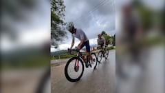 Los dos ciclistas se pusieron cita en las carreteras antioqueñas.