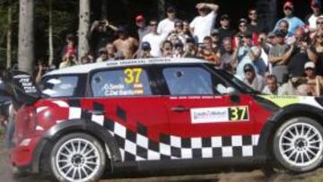 Dani Sordo durante el Rally de Francia del año pasado.