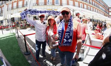 Ambiente de Champions en las calles de Madrid